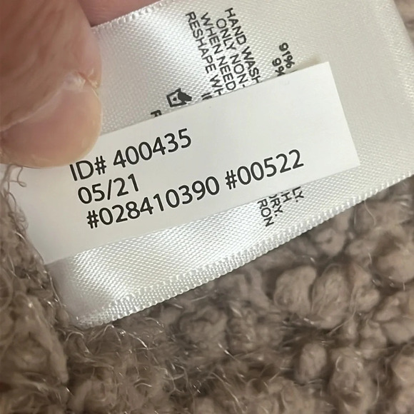 Express oversized longline open front cozy comfy teddy bear cardigan,size small - Picture 6 of 11